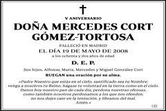 Mercedes Cort Gómez